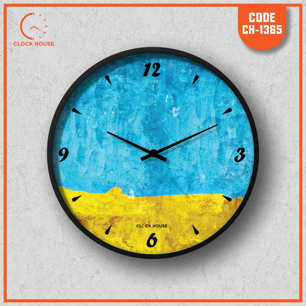 Picture of Clock House BD Artistic Wall Clock Multicolor