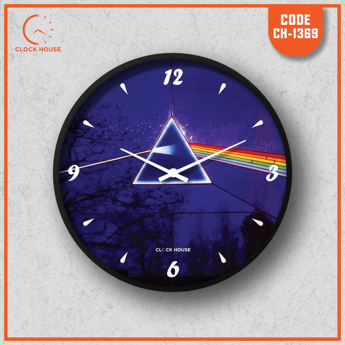 Picture of Clock House BD  Pink Floyd Artistic Wall Clock Multicolor