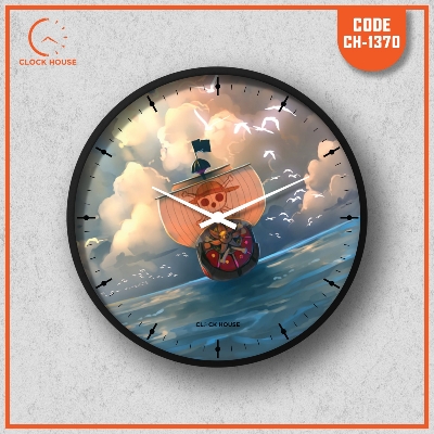 Picture of Clock House BD Anime One Piece Wall Clock Multicolor