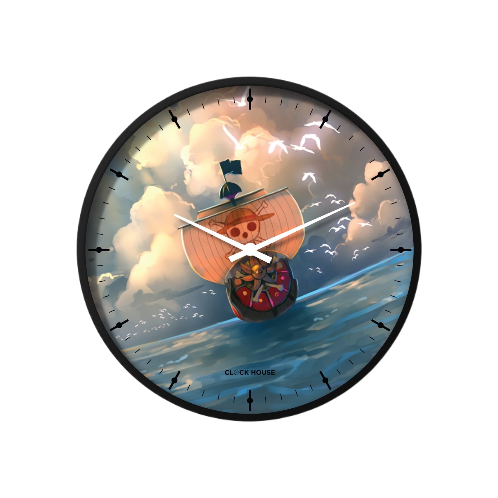 Picture of Clock House BD Anime One Piece Wall Clock Multicolor