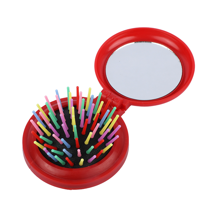 Picture of Folding Hair Brush Pocket Comb With Mirror Set