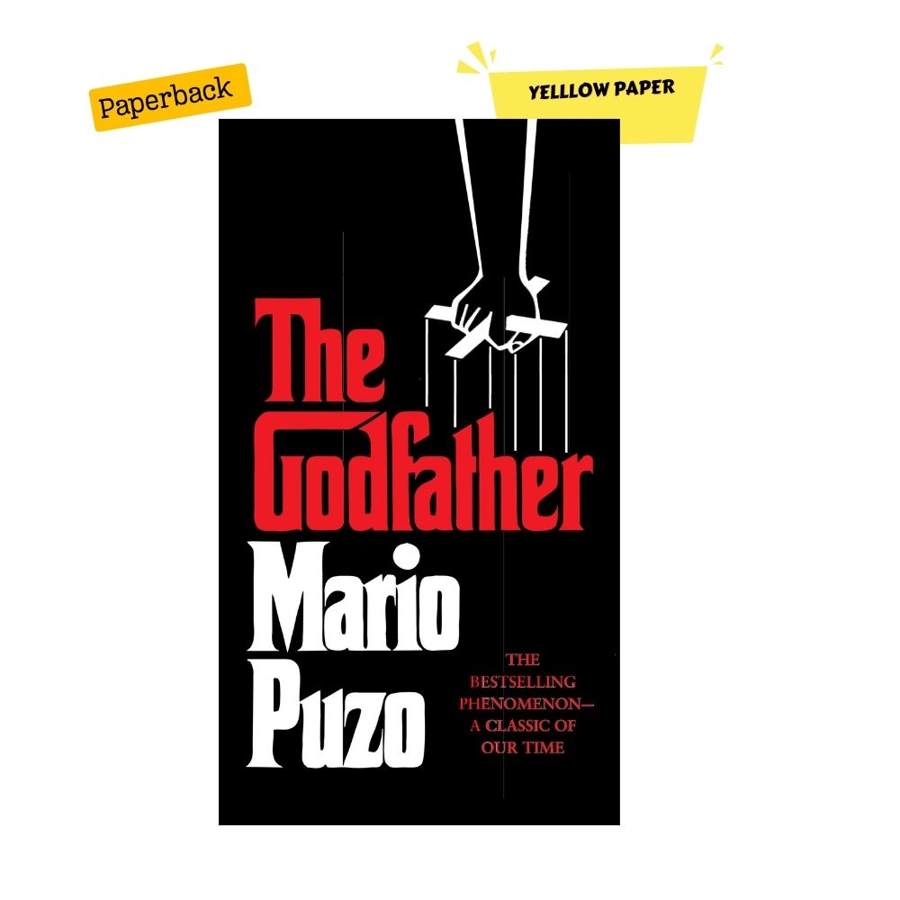 Picture of The Godfather by Mario Puzo - Yellow - Paperback