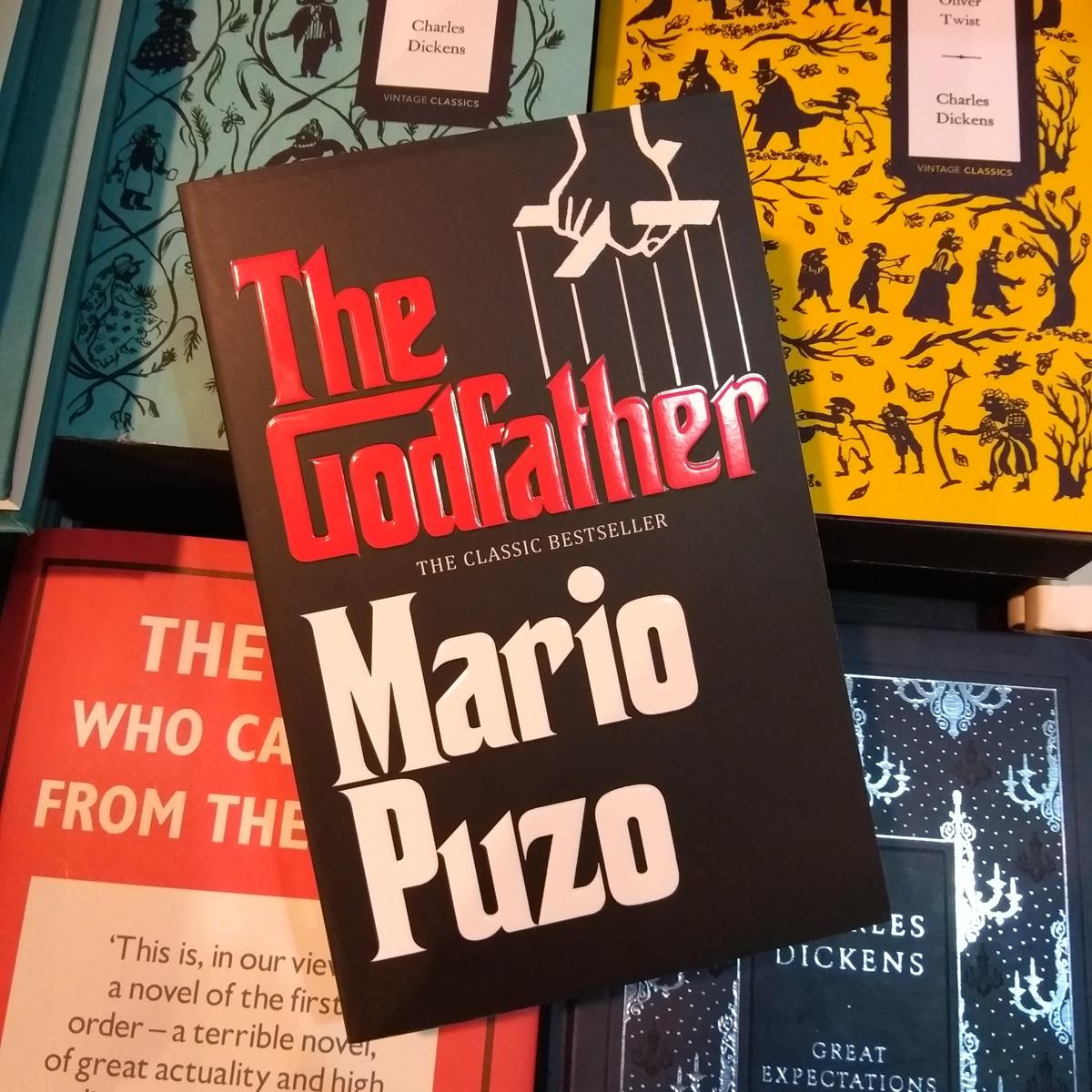 Picture of The Godfather by Mario Puzo - Yellow - Paperback