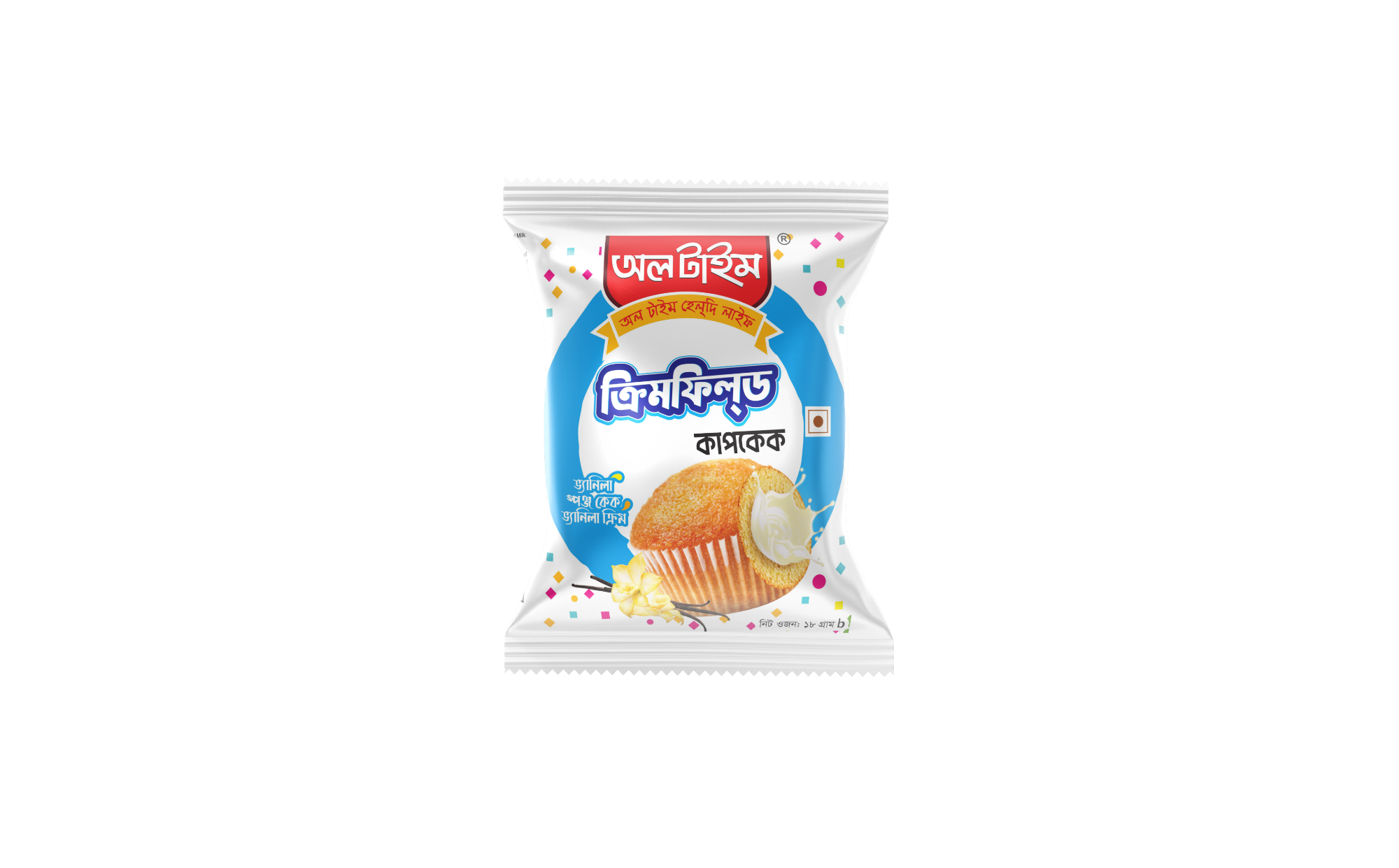 Picture of All Time Cream Filled Cup Cake Vanilla