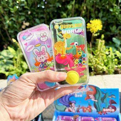 Picture of Imported Cartoon Water Ring Toss Handheld Machine Classic Water Ring Game Mini Finger Water Ring Toss Handheld Game Mini