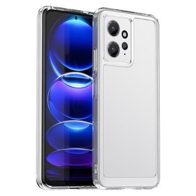 Picture of For   xioami note 12 4G     Premium Silicone Case Crystal Clear Soft TPU Ultra-Thin Transparent Flexible Protective Mobile Phone Back Cover