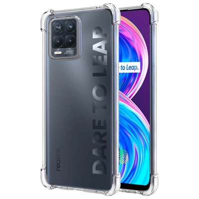 Picture of For  realme 8 realme 8 pro    Premium Silicone Case Crystal Clear Soft TPU Ultra-Thin Transparent Flexible Protective Mobile Phone Back Cover