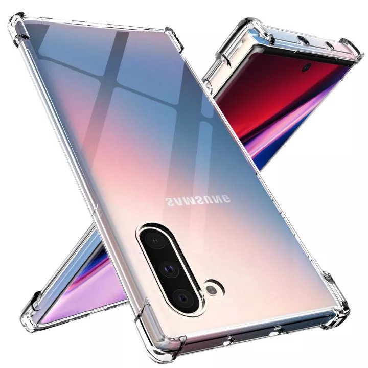 Picture of For  samsung galaxy note 10     Premium Silicone Case Crystal Clear Soft TPU Ultra-Thin Transparent Flexible Protective Mobile Phone Back Cover