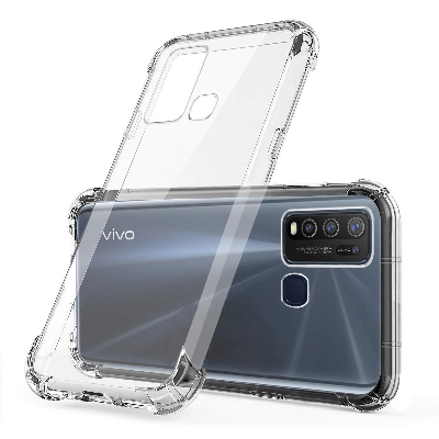 Picture of For vivo Y30 Y50     Premium Silicone Matte Soft Phone Case  - Phone Back Cover