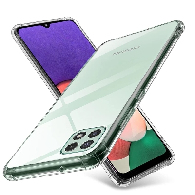 Picture of For samsung galaxy A22 5G   Premium Silicone Matte Soft Phone Case  - Phone Back Cover