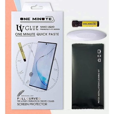 Picture of One minute UV Light Adhesive Tempered Glass Screen Protector for  pixel 8 pro