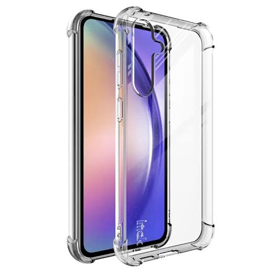 Picture of For Samsung Galaxy S23 FE  Flexible Clear Transparent Soft TPU Back Case Cover