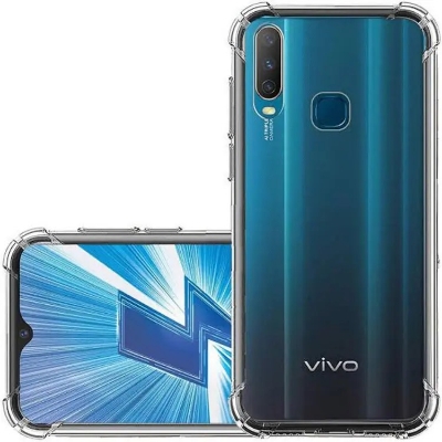 Picture of For Vivo Y12 Y15 Y17  Flexible Clear Transparent Soft TPU Back Case Cover