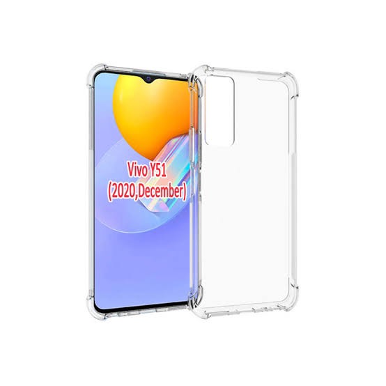 Picture of For Vivo Y51 Y53s  Flexible Clear Transparent Soft TPU Back Case Cover