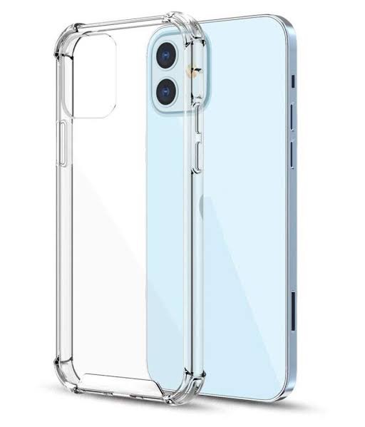 Picture of For iphone 12 Flexible Clear Transparent Soft TPU Back Case Cover