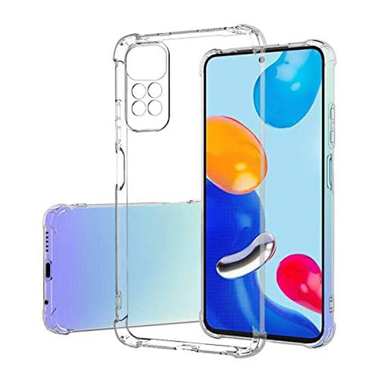 Picture of For xioami redmi note 11  Flexible Clear Transparent Soft TPU Back Case Cover