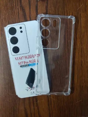 Picture of For vivo V29 5G    Flexible Clear Transparent Soft TPU Back Case Cover