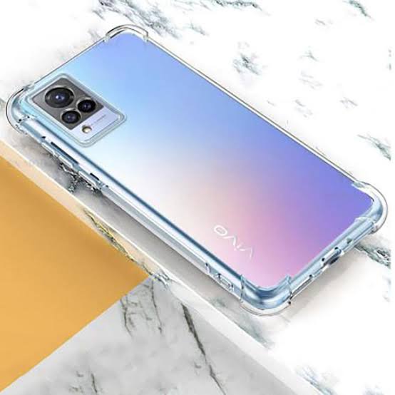 Picture of For Vivo V21e   Flexible Clear Transparent Soft TPU Back Case Cover
