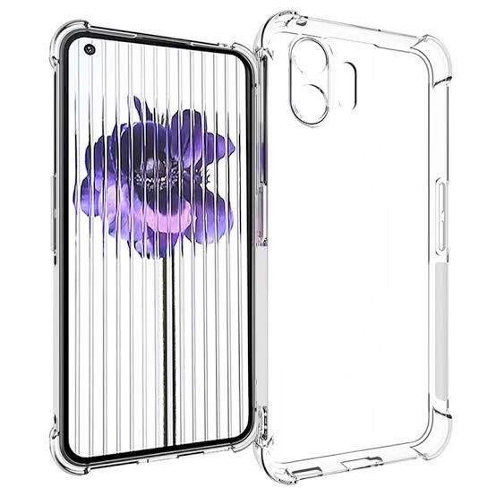 Picture of For Nothing phone 2 Flexible Clear Transparent Soft TPU Back Case Cover