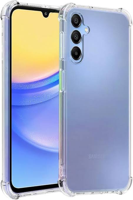 Picture of For Samsung galaxy A15 5G/4G  Flexible Clear Transparent Soft TPU Back Case Cover