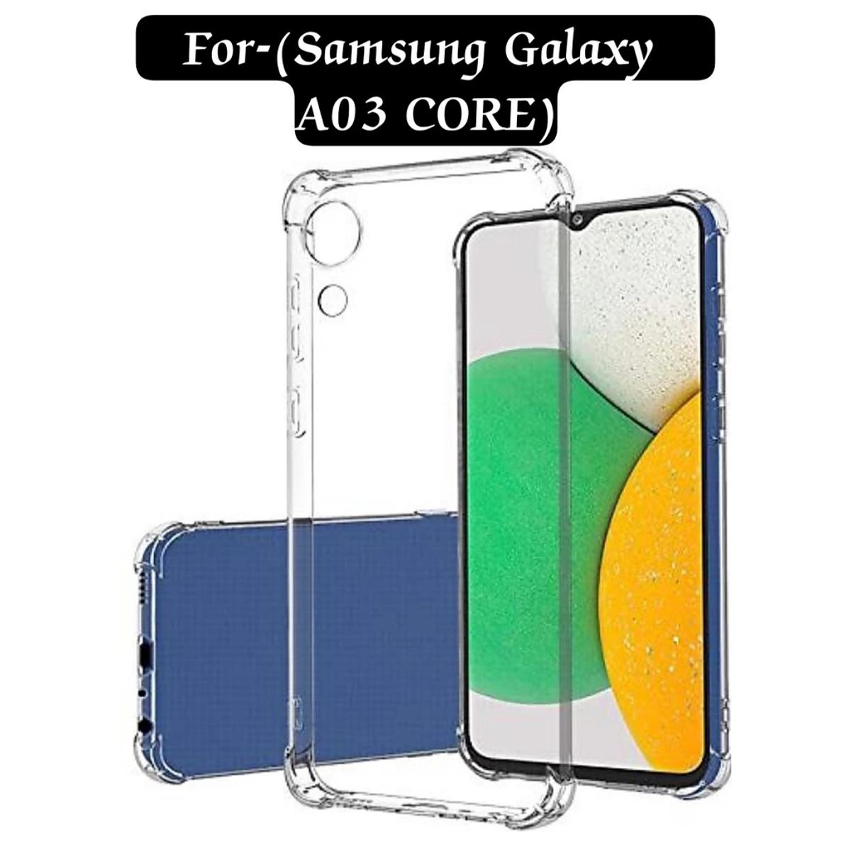 Picture of For A03 core    Luxury Crystal Clear Case Soft Silicone Shockproof Transparent Shell TPU