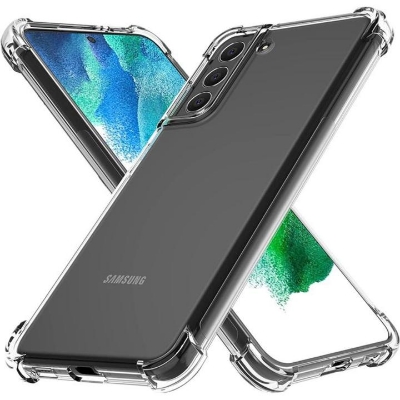 Picture of For Samsung Galaxy S21 FE    Luxury Crystal Clear Case Soft Silicone Shockproof Transparent Shell TPU