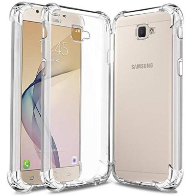 Picture of For Samsung Galaxy J7 prime     Luxury Crystal Clear Case Soft Silicone Shockproof Transparent Shell TPU
