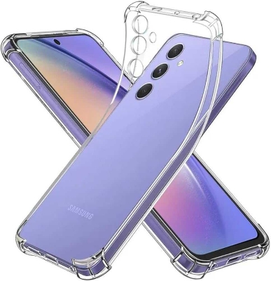 Picture of For Samsung Galaxy  M55 C55 F55 Luxury Crystal Clear Case Soft Silicone Shockproof Transparent Shell TPU