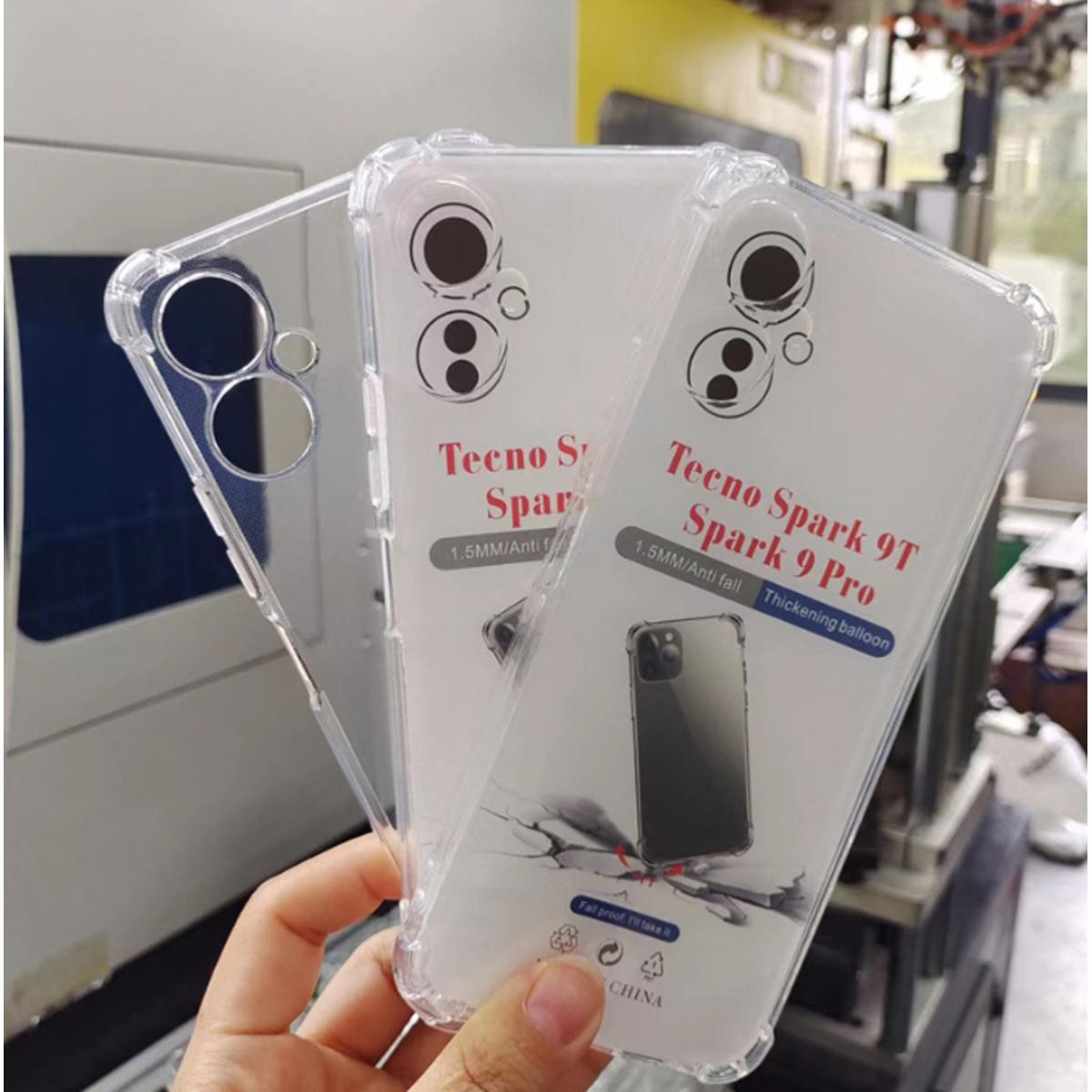 Picture of [11TK Deal] For tecno spark 9t spark 9 pro     Premium Silicone Case Crystal Clear Soft TPU Ultra-Thin Transparent Flexible Protective Mobile Phone Back Cover