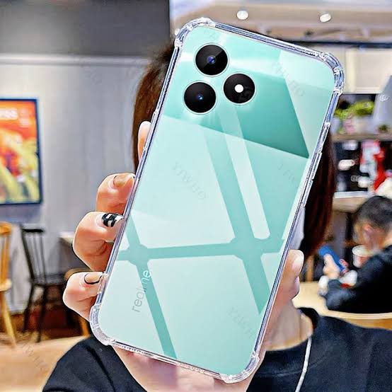 Picture of [11TK Deal] For Realme C51 C53  Flexible Clear Transparent Soft TPU Back Case Cover