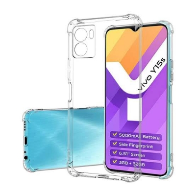 Picture of [11TK Deal] For Vivo Y15s  Y01  Flexible Clear Transparent Soft TPU Back Case Cover