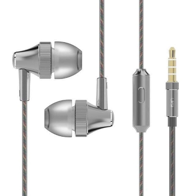Picture of TRN MT1 PRO HiFi in Ear Monitor Dual Magnetic Dynamic Driver Sport Earphones in Ear Noise Cancelling Earbuds with Detachable C-pin 0.035mm Cable (with Mic)