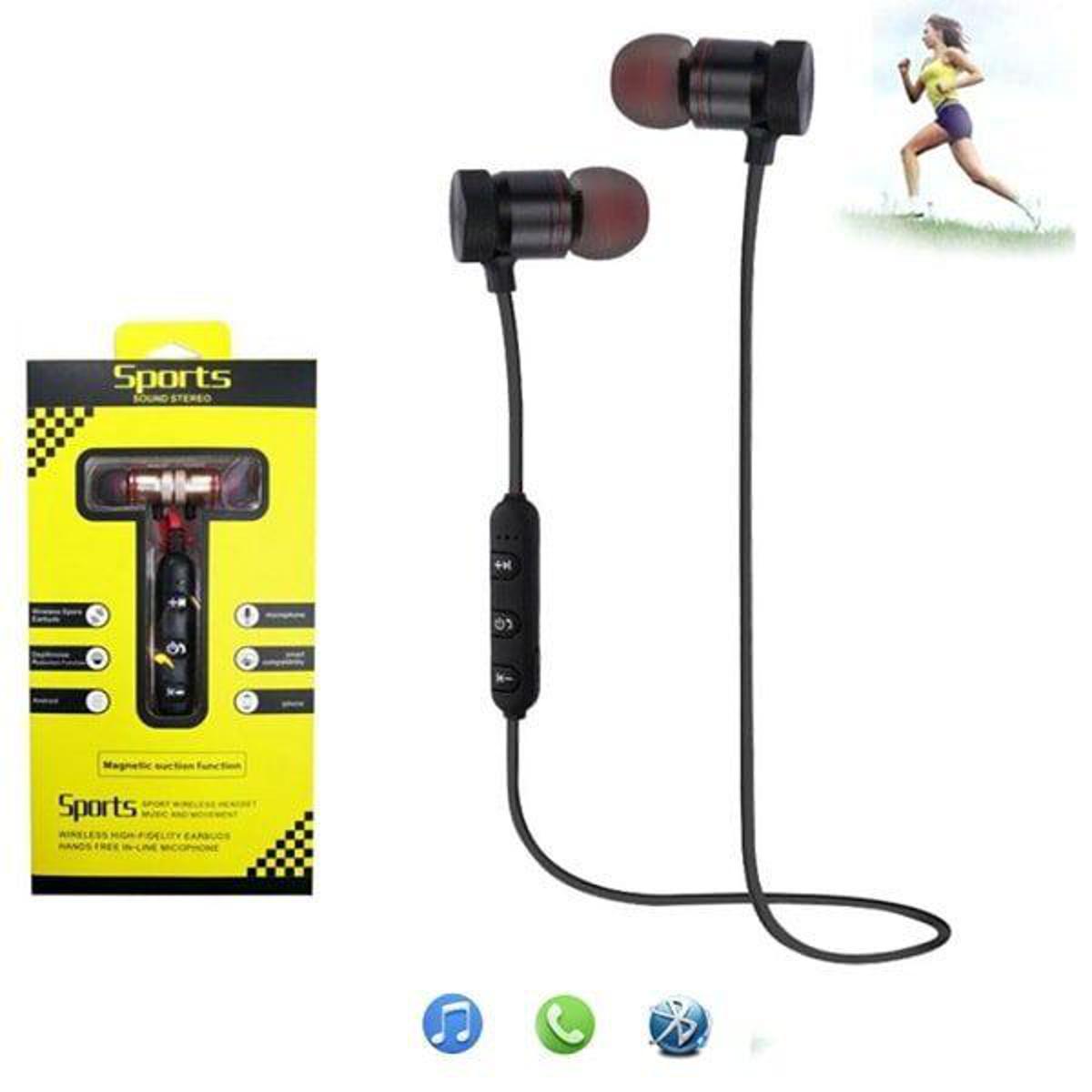 Picture of Awei T80 Wireless Bluetooth OWS Air Conduction Earbuds Headset With Mic Earphone For Mobile Phones Long Battery Life
