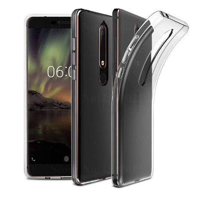 Picture of For Sony Xperia XA2 Ultra Flexible Soft Silicone Protective Edge Plating Jelly Phone Case Crystal Clear Shock Absorbing Anti-Scratch Phone Cover