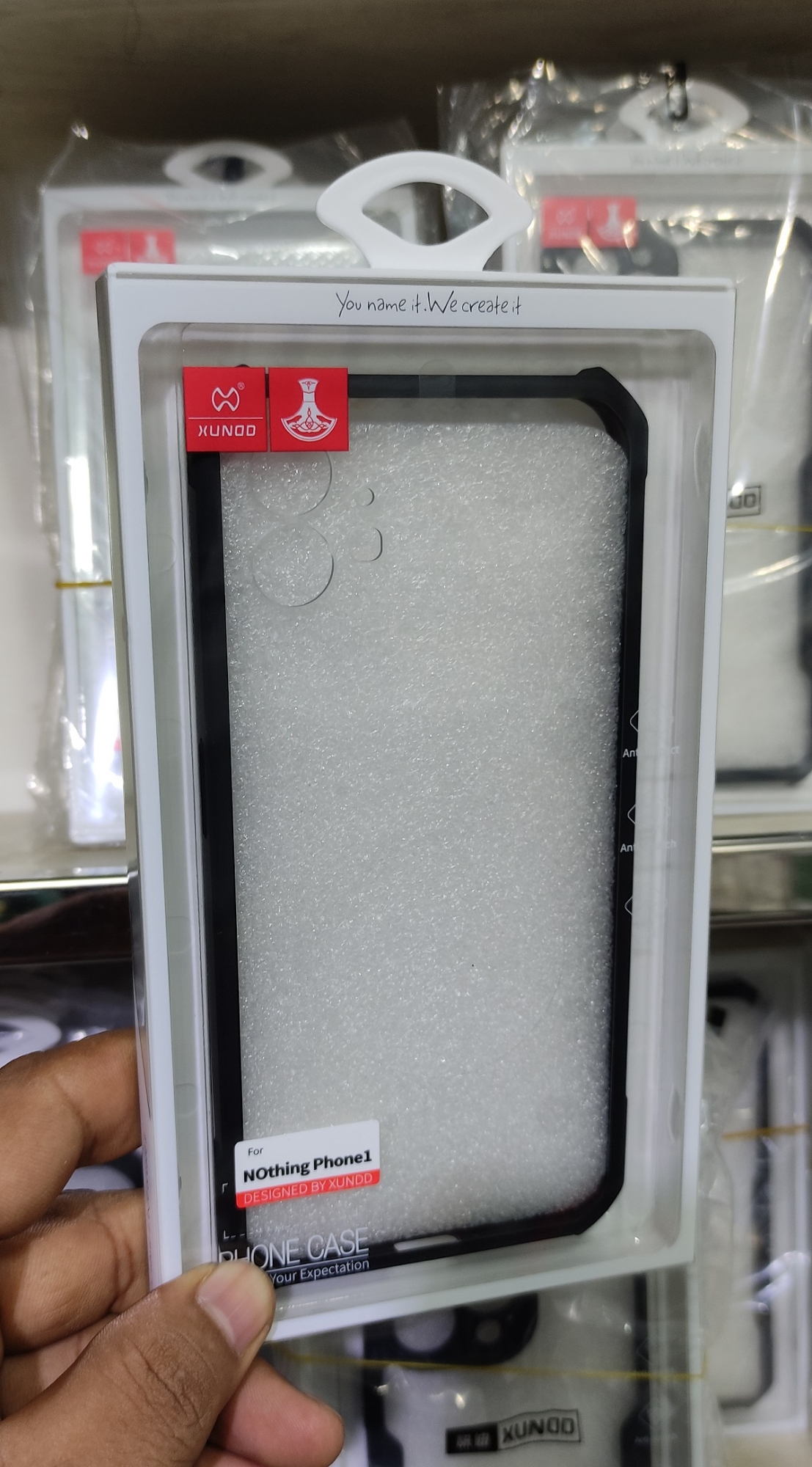 Picture of For Xiaomi Poco X4 Pro 5G Nillkin Super Frosted Shield Hard PC Back Cover Matte Hard Case with Salient Dot Design