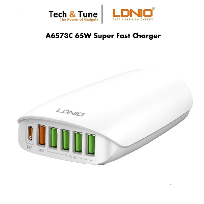 Picture of LDNIO A303Q QC: 3.0 Fast Charger  with Type-C Cable For Samsung Galaxy Note 10 Note 10+ Note 9 Note 8