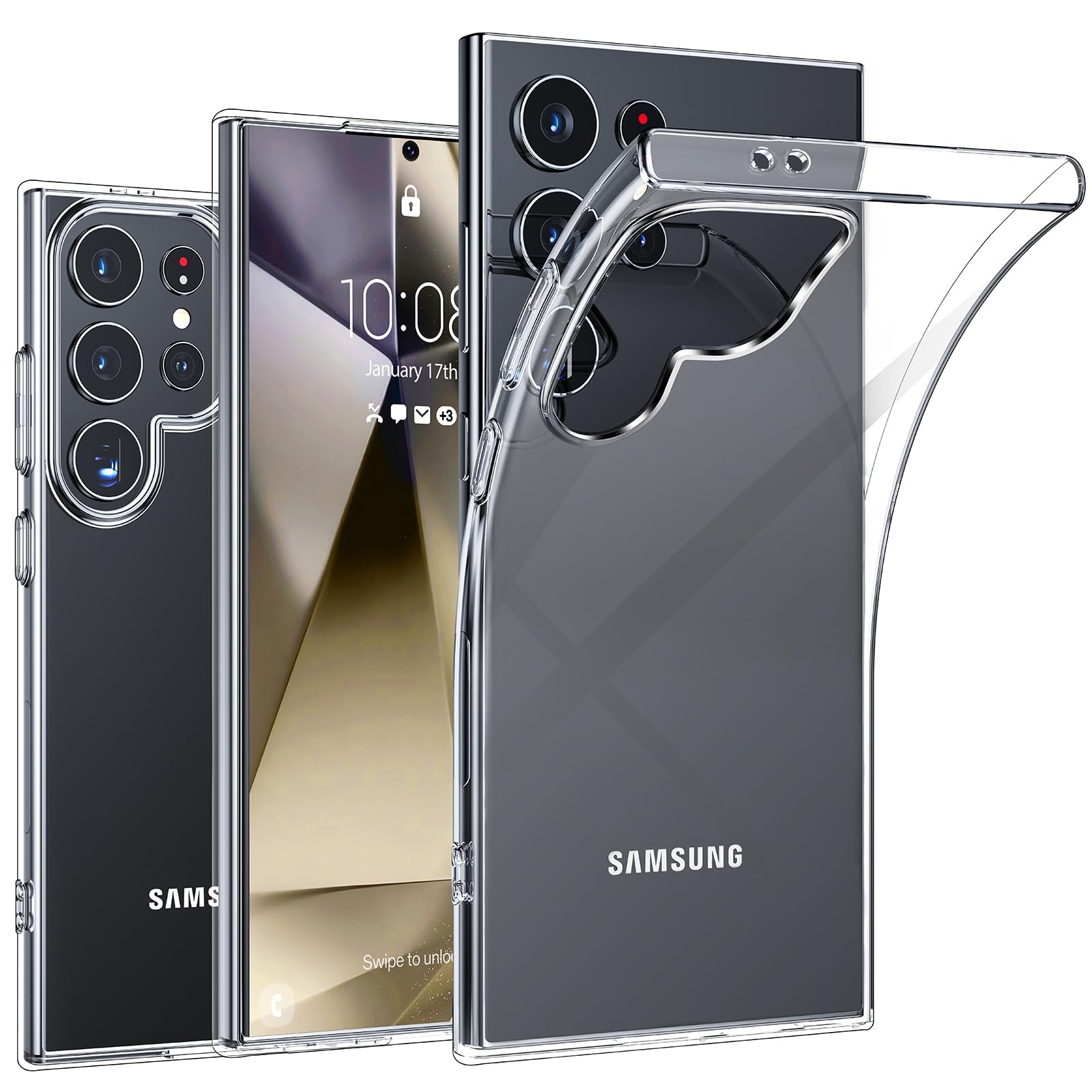 Picture of Samsung galaxy a50/a50s এর জন্য চৌম্বকীয় শোষন ধাতব কেস ক্লিয়ার টেম্পার্ড গ্লাস ব্যাক কভার চৌম্বক বাম্পার (Back Case Cover For Smartphone)