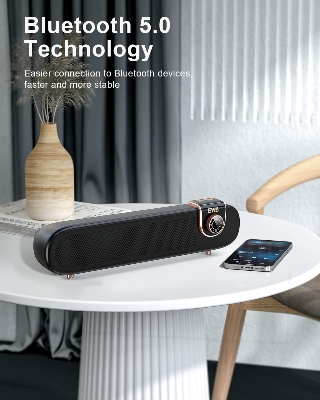 Picture of Portable Bluetooth Speaker Super Bass Stereo Surround Sound NR-2017 Wireless Bluetooth Speaker