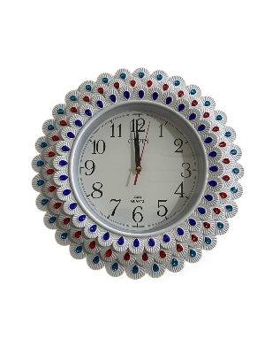 Picture of 40 CM Citizen Traditional Wall Clock Round Shape Vintage Fiber Made China Decorative Wall Clock