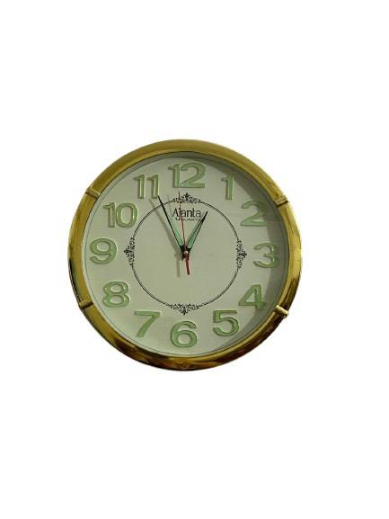 Picture of 34 CM Ajanta Radium Traditional Wall Clock Round Shape Vintage Fiber Made China Decorative Wall Clock