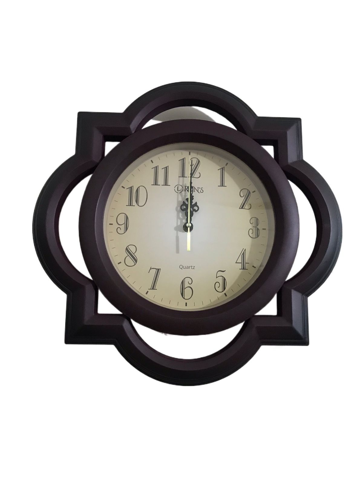 Picture of 40 CM Vintage Fiber Made Orens Decorative Wall Clock