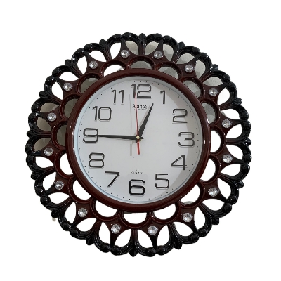 Picture of 39 Cm Vintage Fiber Made Ajanta Decorative Wall Clock - 39 cm