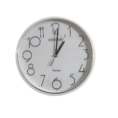 Picture of 34 CM Vintage Fiber Made Citisun Decorative Wall Clock-34cm