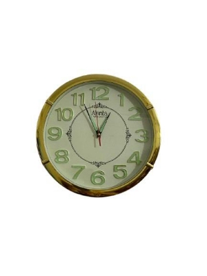 Picture of 34 CM Ajanta Radium Traditional Wall Clock Round Shape Vintage Fiber Made China Decorative Wall Clock