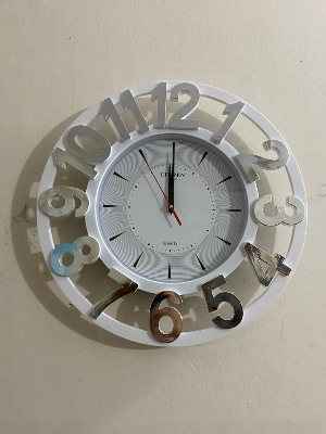 Picture of 43 CM Citizen Traditional Wall Clock Round Shape Vintage Fiber Made China Decorative Wall Clock