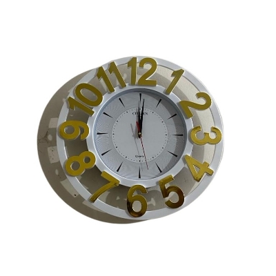 Picture of 43 CM Citizen Traditional Wall Clock Round Shape Vintage Fiber Made China Decorative Wall Clock