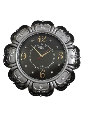 Picture of 48 CM Vintage Fiber Made Seiko Round Shape Decorative Wall Clock
