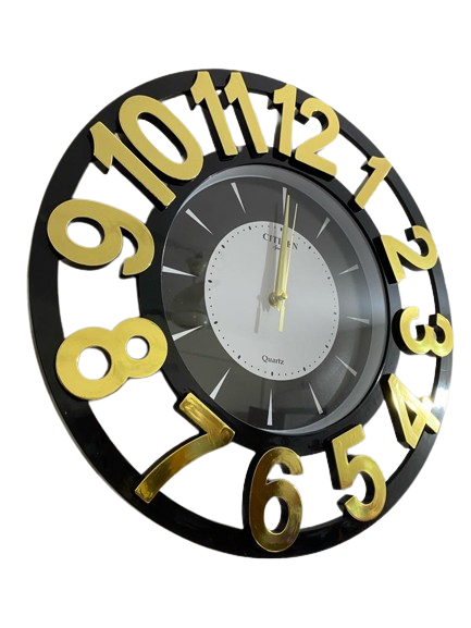 Picture of 43 CM Citizen Traditional Wall Clock Round Shape Vintage Fiber Made China Decorative Wall Clock
