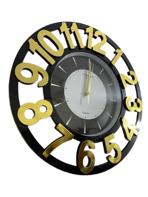 Picture of 43 CM Citizen Traditional Wall Clock Round Shape Vintage Fiber Made China Decorative Wall Clock