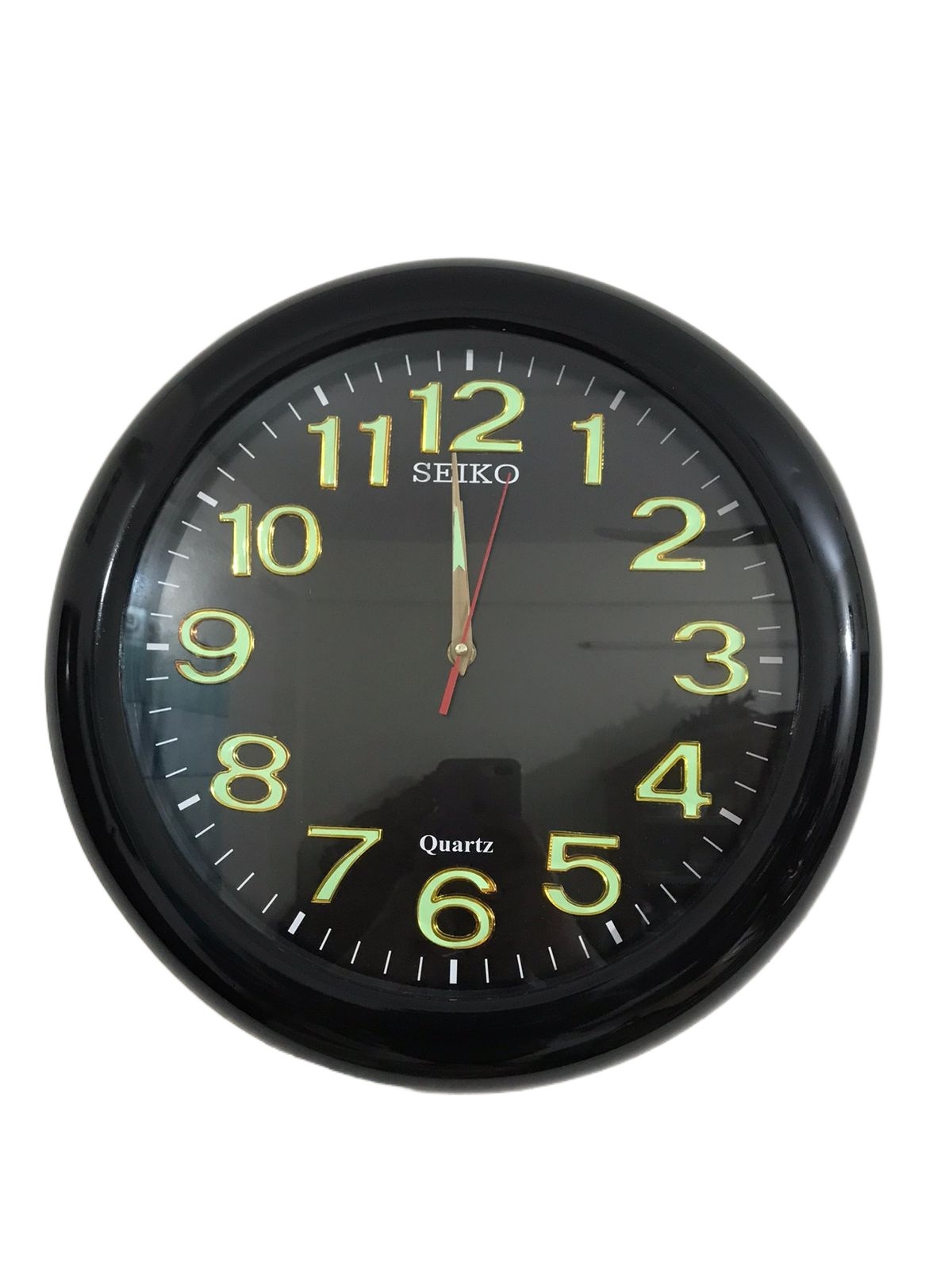 Picture of Vintage Fiber Made Seiko Round Shape Decorative Wall Clock